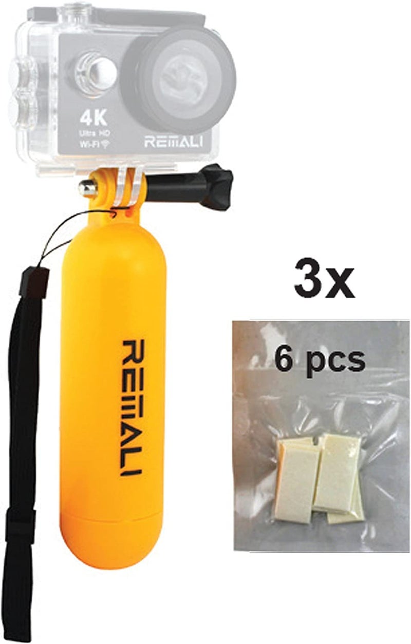 REMALI Hand Held Floaty and 18 Anti-Fog Insert Combo Action Camera Accessories - Image 2